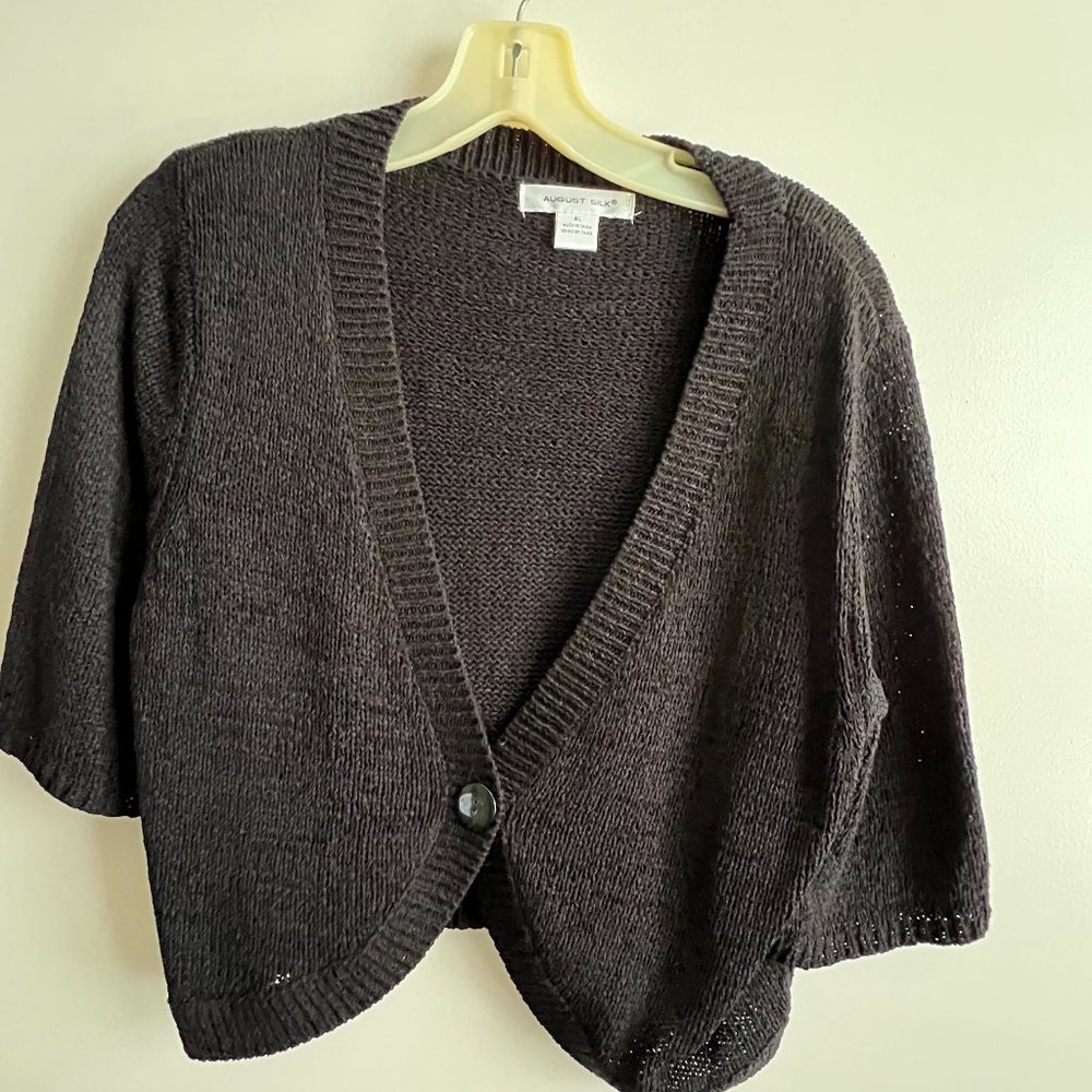 Black  winter sweater